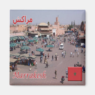 zMA025 MARRAKESH, Morocco, Africa, Fridge Magnet
