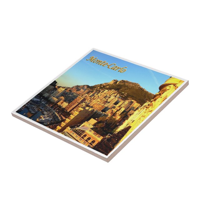 zMC015 MONTE CARLO, Monaco, Tile (Side)