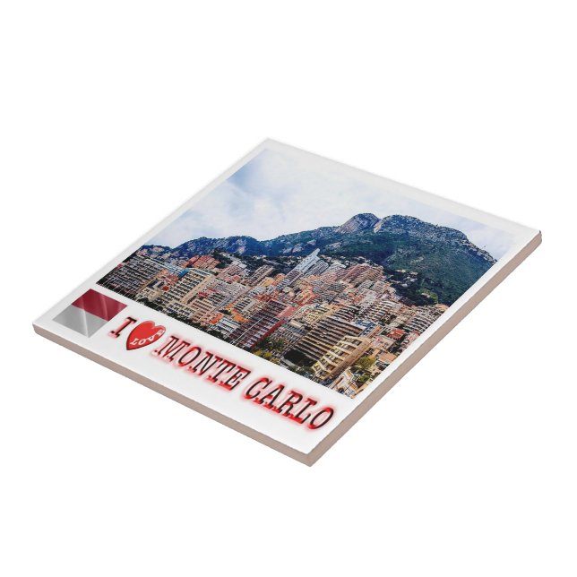 zMC019 MONTE CARLO, Monaco, Tile (Side)