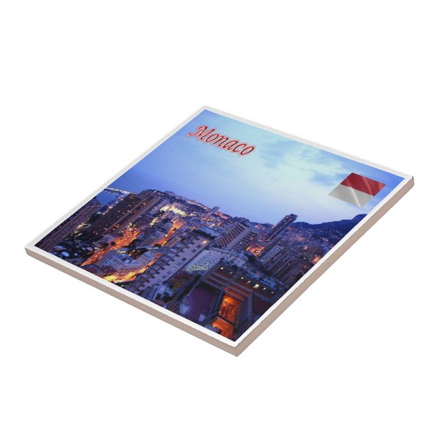 zMC039 MONACO BY NIGHT, Tile (Side)