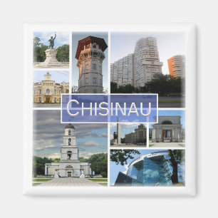 zMD003 CHISINAU, Moldova, Europe, Fridge Magnet