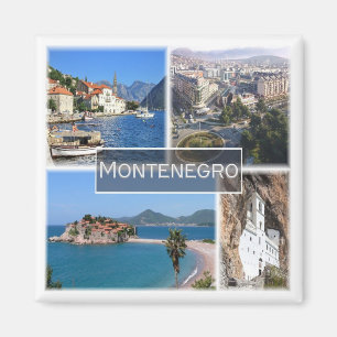 zME003 MONTENEGRO, Europe, Fridge Magnet