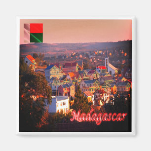zMG003 MADAGASCAR, Sunset, Africa, Fridge Magnet