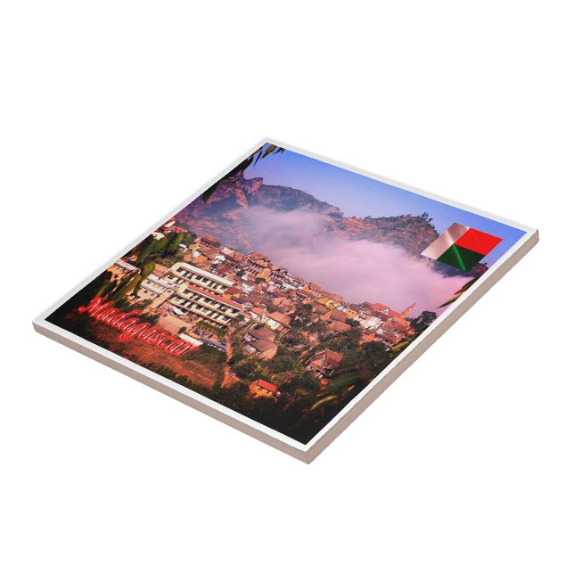 zMG004 MADAGASCAR, Panorama, Africa, Tile (Side)