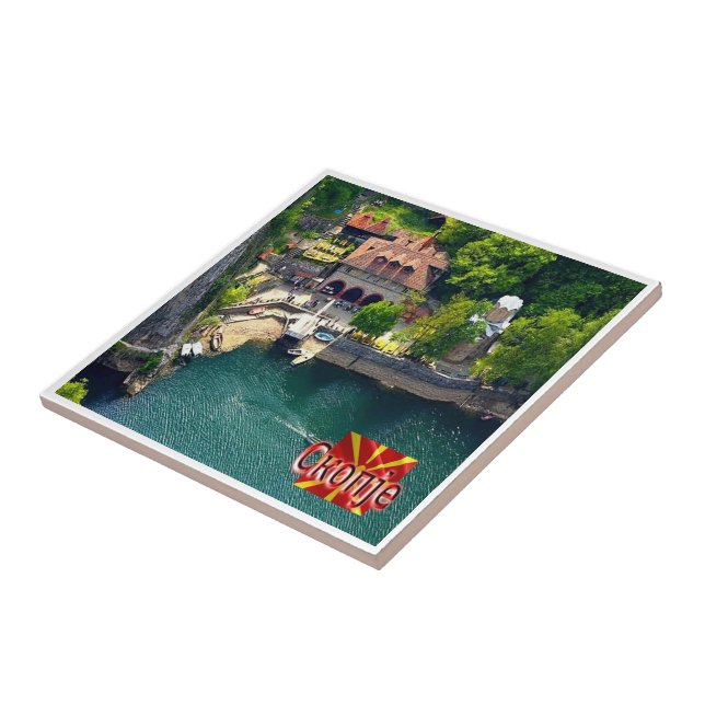 zMK004 SKOPJE MATKA, North Macedonia, Tile (Side)