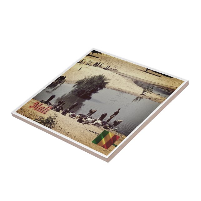 zML010 MALI, Panorama, Africa, Tile (Side)