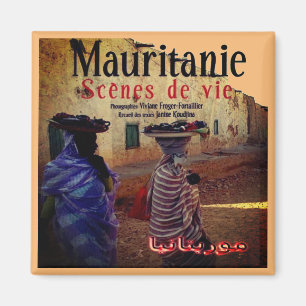 zMR004 MAURITANIA, Africa, Fridge Magnet