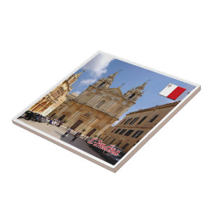 zMT008 MDINA "The Silent City", Malta, Tile