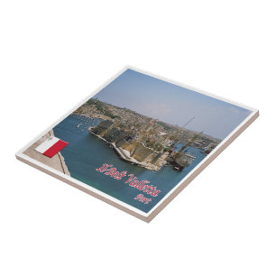 zMT013 IL BELT VALLETTA port, Malta, Tile