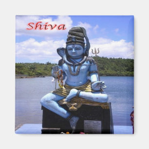 zMU004 MAURITIUS, God Shiva, Africa, Fridge Magnet