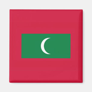 ZMV001 Maldivian FLAG Maldives, Fridget Magnet