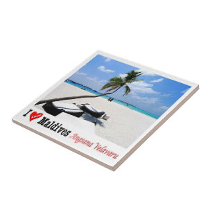 zMV006 i love ANGSANA VELAVARU, Maldives, Tile