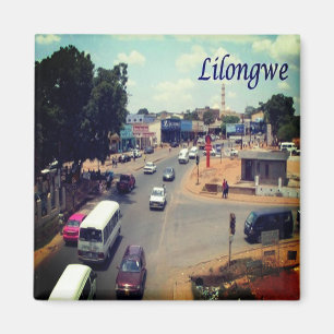 zMW007 LILONGWE, Malawi, Africa, Fridge Magnet
