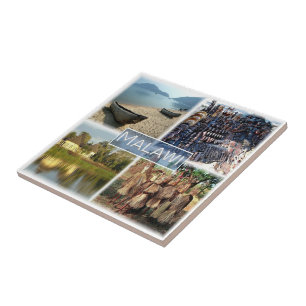 zMW010 MALAWI, Mosaic, Africa, Tile