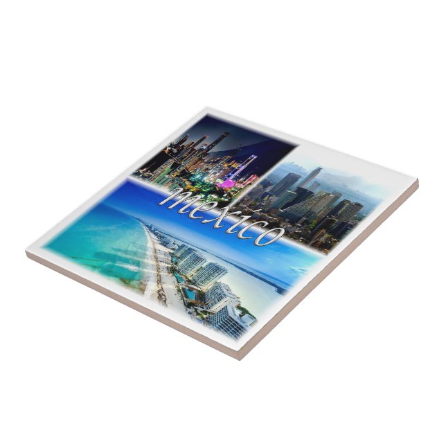 zMX004 MEXICO, Mosaic, America, Tile (Side)