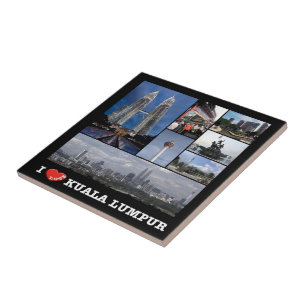 zMY011 i love KUALA LUMPUR, Malaysia, Asia, Tile