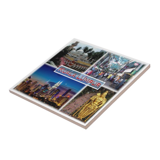 zMY014 Petaling Street KUALA LUMPUR Jamek Mosque,  Tile (Side)