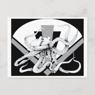 ZNDC Studio's Octopus Tower Postcard
