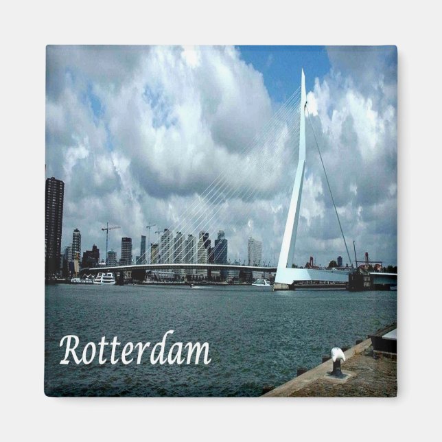 zNL013 ROTTERDAM, Netherlands, Europe, Fridge Magnet (Front)