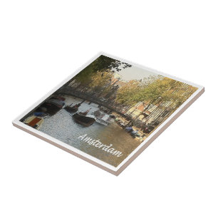 zNL017 AMSTERDAM navigable canal, Tile