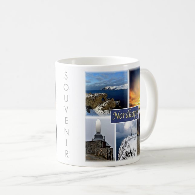 zNO007 NORDKAPP NORTH CAPE, Norway, Europe, Coffee Mug (Front Right)