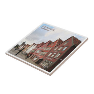 zNO044 BERGEN BRYGGEN, Norway, Europe, Tile