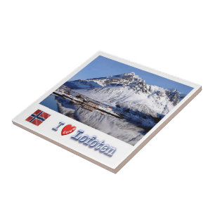 zNO063 SILDPOLLNESET, Lofoten, Norway, Tile