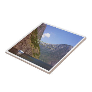 zNO087 SOGNEFJORD NÆRØYFJORD, Norwey, Tile