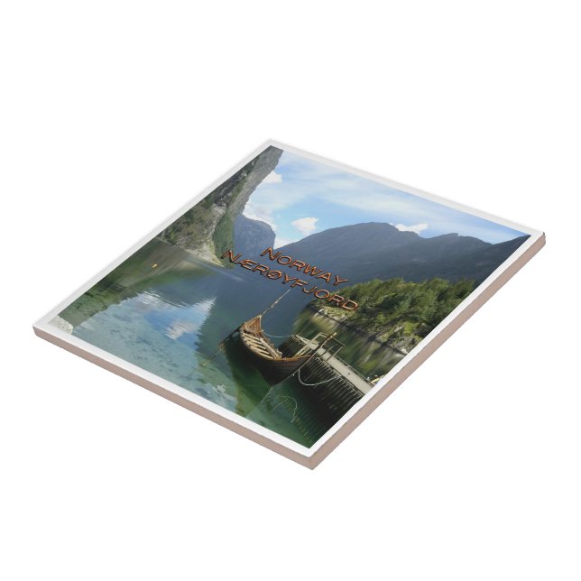zNO092 NÆRØYFJORD, Norway, Europe, Tile (Side)