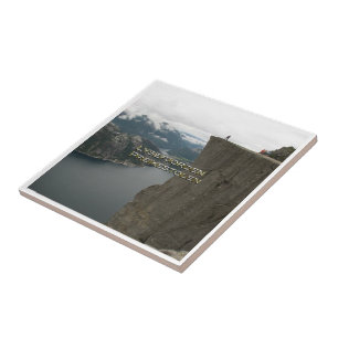 zNO100 LYSEFJORDEN PREIKESTOLEN, Norway, Tile