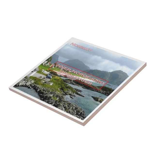 zNO111 INNER NORDFJORD BREMANGER, Norway, Tile (Side)