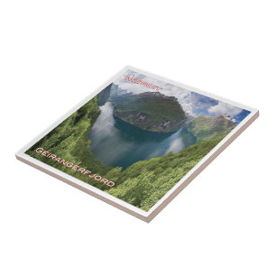 zNO121 GEIRANGERFJORD panorama, Norway, Tile