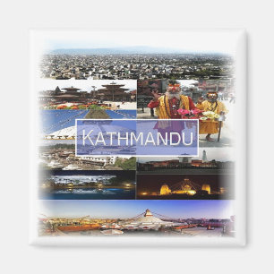 zNP008 KATHMANDU, Nepal, Asia, Fridge Magnet