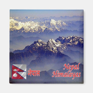 zNP013 mountain range HIMALAYAS, Nepal, Fridge Magnet