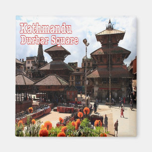 zNP017 Durbar Square KATHMANDU, Nepal Asia, Fridge Magnet