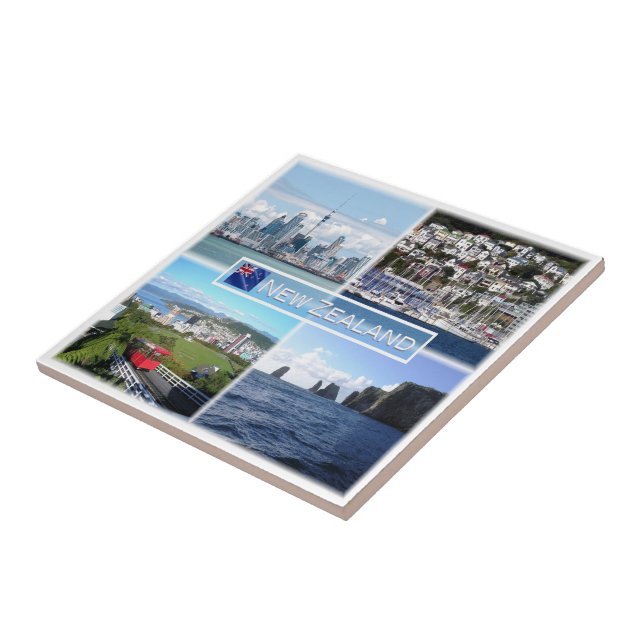 zNZ003 NEW ZEALAND, Mosaic, Oceania, Tile (Side)