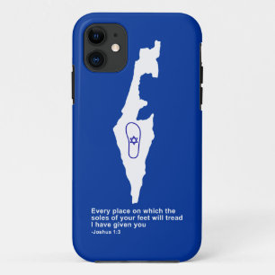 Zo Artzeinu - Joshua 1:3 iPhone 11 Case