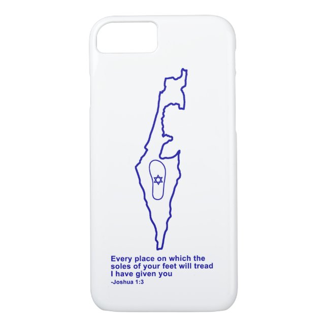 Zo Artzeinu - Joshua 1:3 Case-Mate iPhone Case (Back)