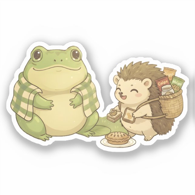 Zochi & Hazel the Hedgehog (Front)