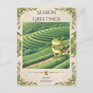 Zochi in Boseong Tea Fields Postcard
