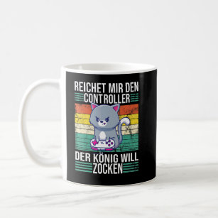 Zocken Reichet Mir Den Controller König Ps5 Consol Coffee Mug
