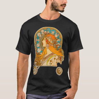 Zodiac (1896) - Alphonse Mucha. High T-Shirt