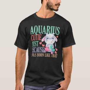 Zodiac Aquarius Astrology Horoscope Aquarius Gir T-Shirt