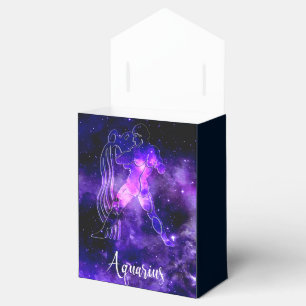 Zodiac : Aquarius Favour Box