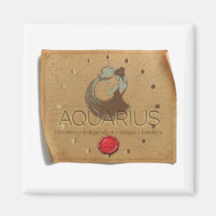 ZODIAC - Aquarius - Magnet