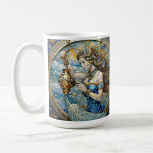 Zodiac - Aquarius The Water Bearer Coffee Mug