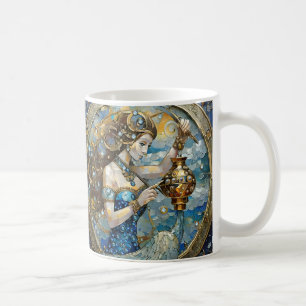 Zodiac - Aquarius The Water Bearer Coffee Mug