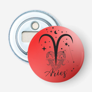 Zodiac Aries Bottle Opener
