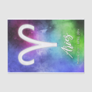 Zodiac : Aries Dates Tissue Paper