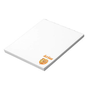Zodiac Aries illustration Notepad